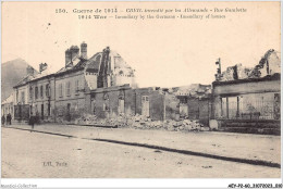 AEYP2-60-0098 - Guerre De 1914 - CREIL Incendiée Par Les Allemands - Rue Gambetta  - Creil