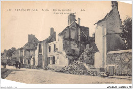AEYP1-60-0038 - Guerre De 1914 - SENLIS - Une Rue Incendiée - LL - Senlis