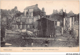 AEYP1-60-0001 - CREIL - Oise - Maisons Incendiées Par Les Allemands - 1914 - Creil