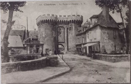 CPA  Circulée 1917, Chartes (Eure Et Loir) - La Porte Guillaume  (143) - Chartres