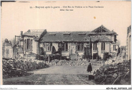 AEYP8-60-0731 - NOYON Après La Guerre - Côté Est Du Théâtre Et La Place Cordouen   - Noyon