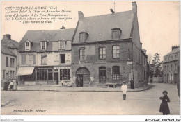 AEYP7-60-0657 - CREVECOEUR-LE-GRAND - Oise - L'ancienne Hôtel De L'écu  - Crevecoeur Le Grand