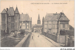 AEYP7-60-0658 - CREVECOEUR-LE-GRAND - Le Château - état Actuel - Crevecoeur Le Grand