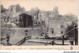 AEYP7-60-0649 - CREIL - Oise - Maisons Incendiées Par Les Allemands - Septembre 1914 - Creil