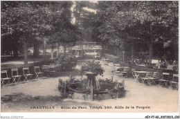 AEYP7-60-0591 - CHANTILLY - Hôtel Du Parc - Téléph 280 - Allée De La Pergola  - Chantilly