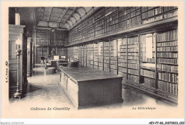 AEYP7-60-0587 - Château De CHANTILLY - La Bibliothèque  - Chantilly