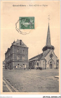 AEYP5-60-0443 - GRANDVILLIERS - Hôtel De Ville Et L'église  - Grandvilliers