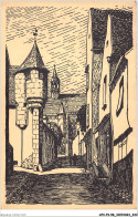 AFCP3-58-0342 - Le Vieux NEVERS - Dessins De G TARDY - Rue De La Cathédrale  - Nevers