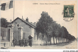 AFCP3-58-0329 - COSNE - Caserne Binot Et Route De Nevers   - Cosne Cours Sur Loire
