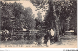 AFCP3-58-0294 - POUGUES-LES-EAUX - Le Parc Et Les Bords Du Lac - LL  - Pougues Les Eaux