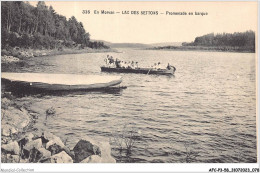AFCP3-58-0264 - En Morvan - Lac Des SETTONS - Promenade En Barque  - Other & Unclassified