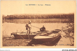 AFCP3-58-0261 - Les SETTONS - Le Lac - Pêcheurs  - Otros & Sin Clasificación