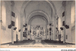 AFCP3-58-0260 - LA NOCLE-MAULAIX - Nièvre - Intérieur De L'église  - Otros & Sin Clasificación