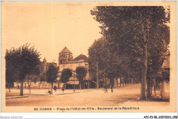 AFCP3-58-0254 - COSNE - Place De L'hôtel-de-ville - Boulevard De La République  - Cosne Cours Sur Loire