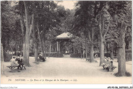 AFCP2-58-0219 - NEVERS - Le Parc Et Le Kiosque De La Musique - LL - Nevers