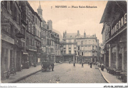 AFCP2-58-0223 - NEVERS - Place Saint-sébastien  - Nevers