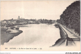AFCP2-58-0213 - NEVERS - Le Port Et Le Canal De La Loire  - Nevers