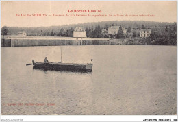 AFCP2-58-0131 - Le Morvan Illustré - Le Lac Des SETTONS - Réservoir De 360 Hectares De Superficie  - Autres & Non Classés