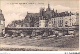 AIEP5-57-0472 - METZ - La Digue De La Pucelle Et La Cathédrale - Metz