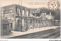 AFTP6-60-0558 - SENSILS - La Gare Incendié Par Les Allemands - Senlis