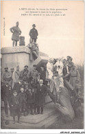 AFEP8-57-0654 - A METZ Délivrée - La Statue Des Idoles Germanique Sont Devenues Le Jouet De La Population   - Metz