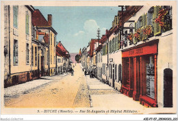 AIEP7-57-0808 - BITCHE - Moselle - Rue St-augustin Et Hôpital Militaire - Bitche