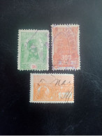 BRESIL. 1905 - 1909. Timbres Sellos  Fiscals / Duty . " Thesoro Federal " . 3 Oblitérés. - Used Stamps