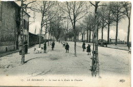 LE BOURGET - LE HAUT De La ROUTE De FLANDRE - - Le Bourget