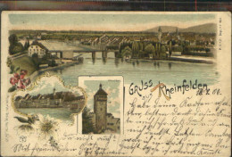 10576120 Rheinfelden AG Rheinfelden  X 1906 Rheinfelden AG - Sonstige & Ohne Zuordnung