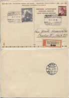 Böhmen Und Mähren Postablagestempel Charlottenhütte R-Ganzsache P13A, 19.1.45 - Lettres & Documents