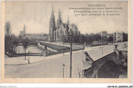 AIHP8-67-0846 - STRASSBURG - Pont De La Forêt-noire Avec église Protestante De La Garnison - Strasbourg