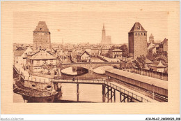 AIHP8-67-0840 - STRASBOURG - Les Tours Des Anciens Remparts Et La Cathédrale - Strasbourg