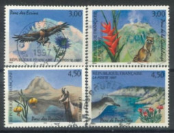 FRANCE - 1997, NATURE OF FRANCE STAMPS COMPLETE SET OF 4, USED. - Oblitérés