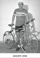 PHOTO CYCLISME REENFORCE GRAND QUALITÉ ( NO CARTE ), AUGUSTO CIONI TEAM SAN PELLEGRINO 1959 - Wielrennen