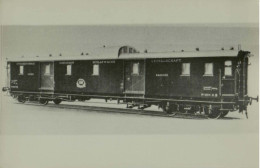 Reproduction - Internationale Eisenbahn Schlafwagen Gesellschaft - Fourgon Serie 1223 à 1234 - Ternes