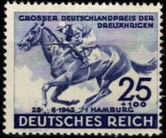 DR 1942 Nr. 814  Postfrisch  Deutsches Derby - Gebruikt