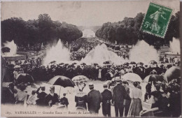 CPA  Circulée 1912, Versailles (Yvelines) Grandes Eaux, Bassin De Latone  (145) - Versailles (Castillo)