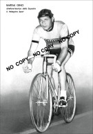 PHOTO CYCLISME REENFORCE GRAND QUALITÉ ( NO CARTE ), GINO BARTALI TEAM SAN PELLEGRINO 1959 - Wielrennen