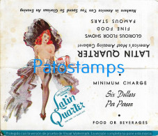 229405 US MAIMI PUBLICITY LATIN QUARTER SHOWS NO POSTAL POSTCARD - Otros & Sin Clasificación