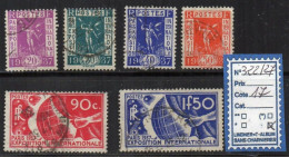 FRANCE OBLITÉRÉ - 322/27 - Used Stamps