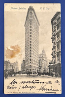 824 USA EEUU UNITED STATES NEW YORK CITY FLATIRON BUILDING RARE POSTCARD - Other Monuments & Buildings