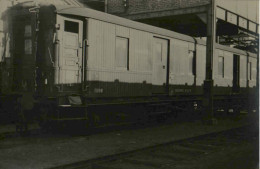 Reproduction - Fourgon 1298 Série 1297 à 1302 - Saint-Denis, 3 Octobre 1947 - Trains