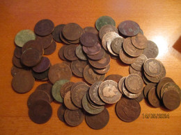 595 Grammes De Monnaies En Bronze - Alla Rinfusa - Monete