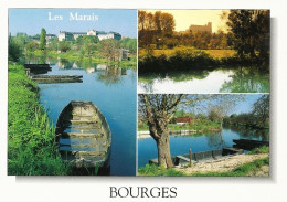 *CPM - 18- BOURGES - Les Marais - Multivues - Bourges