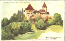 10575586 Vevey VD Vevey Schloss Trachselwald Ungelaufen Ca. 1920 Vevey VD - Sonstige & Ohne Zuordnung