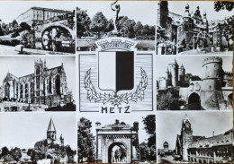 Metz - Palais De Justice, Esplanade, Cathédrale, Hôtel Du Gouverneur, Porte Des Allemands,Temple, Gare, Serpenoise - Metz