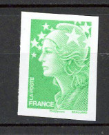 BH-18 Belle Variété Marianne De Beaujard N° 3754 ** NON DENTELE. A Saisir !!! - Unused Stamps