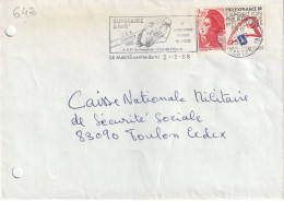 FLAMME  TEMPORAIRE     /  2524    LE  MANS    CENTRE  DE  TRI - Mechanical Postmarks (Advertisement)