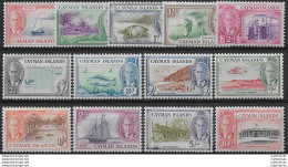 1950 Cayman Islands Giorgio VI 14v. MNH SG. 135/47 - Otros & Sin Clasificación