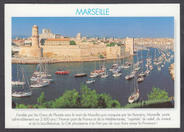 123285/ MARSEILLE, Vision Panoramique, Le Vieux Port, Le Fort Saint-Jean, La Major - Ohne Zuordnung